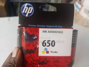 HP 650 Tri Colour Cartridge