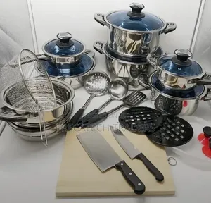 Marwa 30-Piece Premium Kitchen Cookware Set