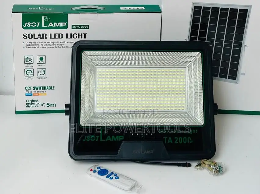 JSOT TA 2000W Solar Flood Light