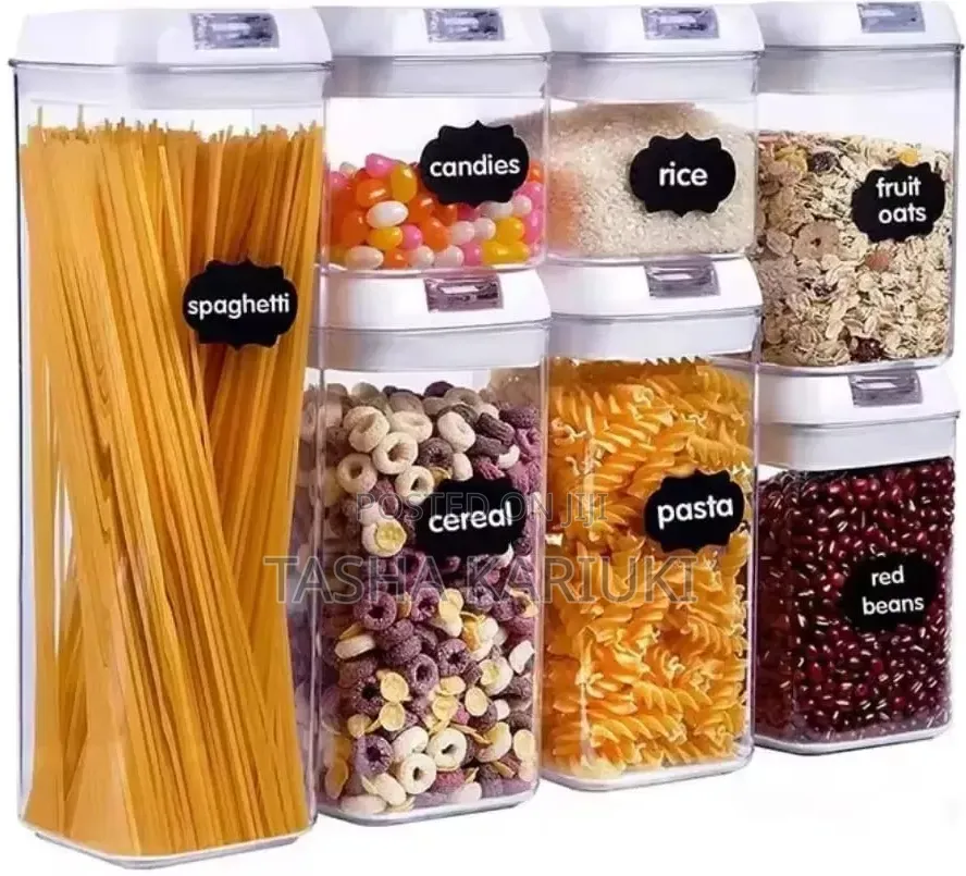 Acrylic 7pcs Set Food Container