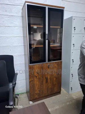 Executive Glass Door Storage Cabinet