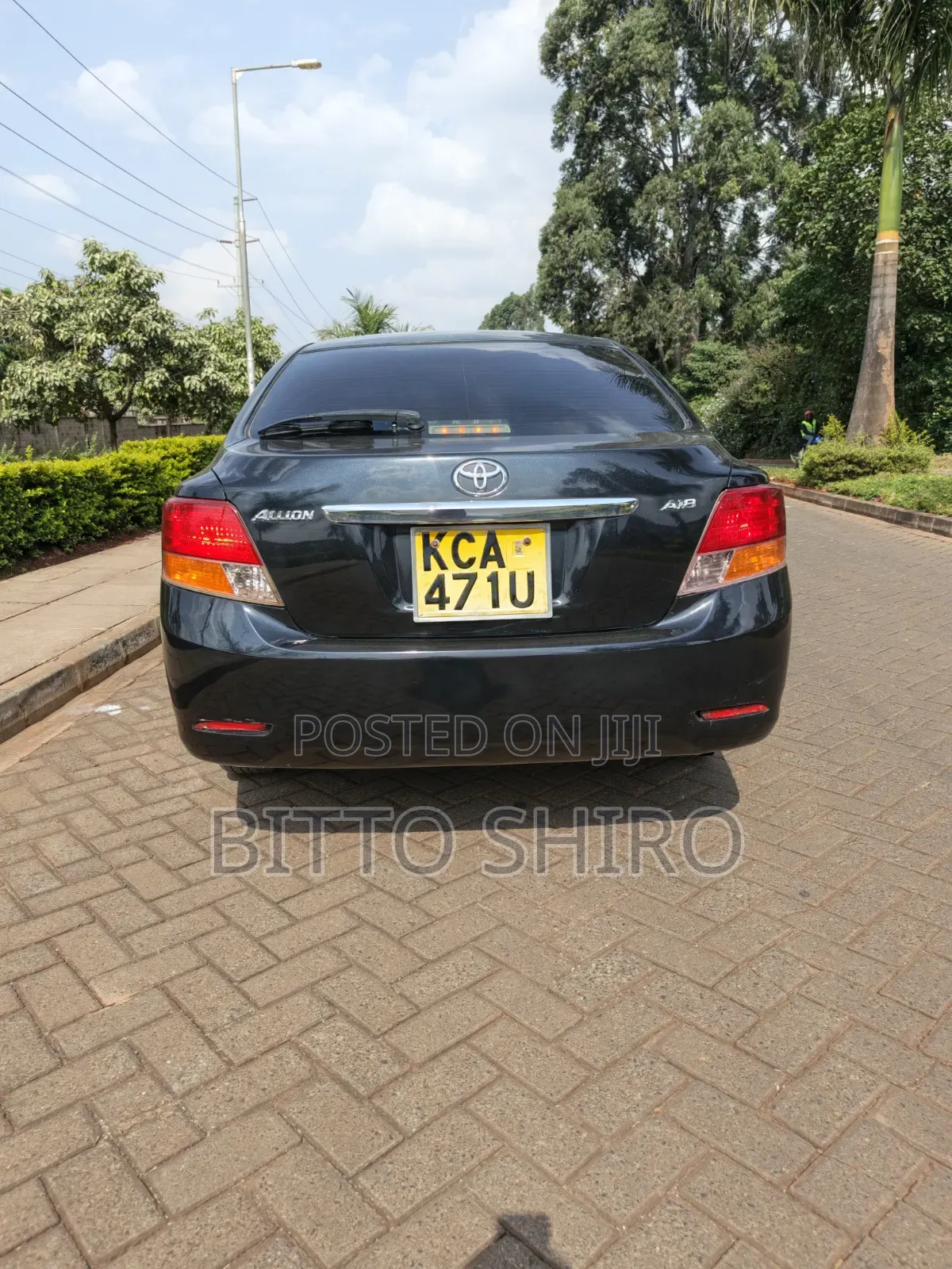 Toyota Allion 2007 Black