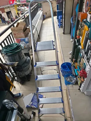 5 Step Aluminum Ladder