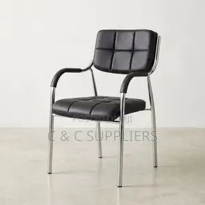 Simple Leather Padded Catalina Chair