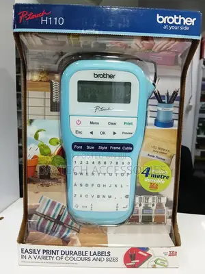 Brother PT-H110 Personal Handheld Label Printer.