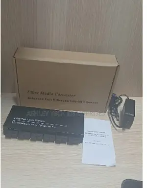 Fast 6 Port Fiber Optic LAN Switch