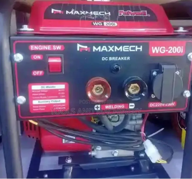 Quality Maxmech Welding Generator/1.3kva Welding Machine