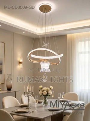 Modern Luxe Led Chandelier