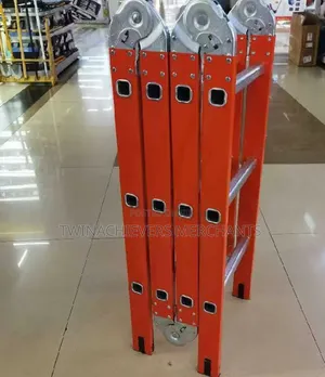 Heavy Duty 5.7mtrs(18ft) Fibreglass Multipurpose Ladder
