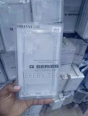 "IP17"high-quality Clear Hard Transparent Case