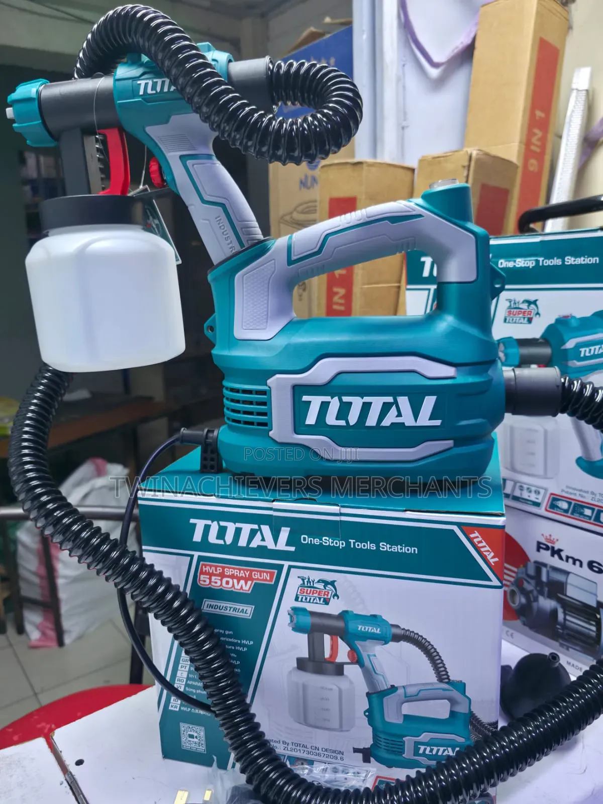 Total 550w Spray Gun/HVLP Spray Gun 550w