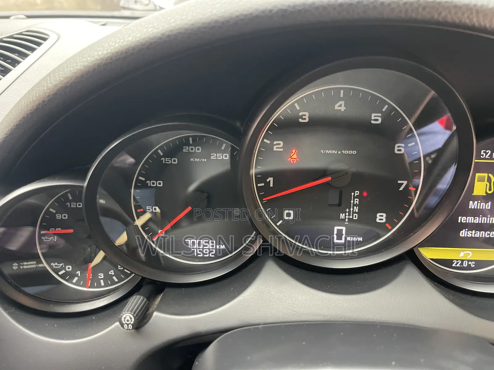 Porsche Cayenne 2011 Red
