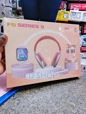 P9 Series Headset and Smartwatch