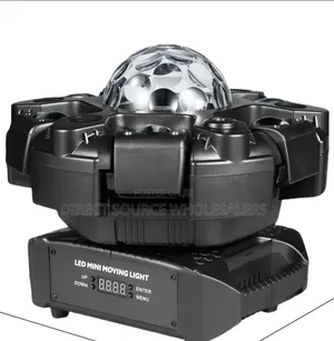 Auto, Sound Active, Master-Slave, and DMX Modes