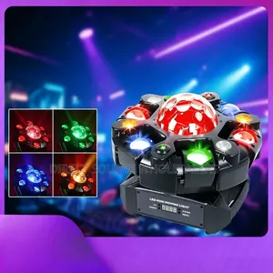 Magic Beam 6-Arm LED Moving Head Stage Light for DJ Events