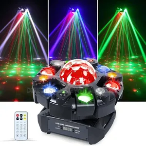 Professional 6-Arm RGBW Magic Beam Party Stage Lighting