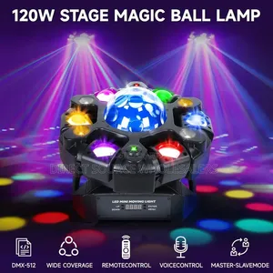 6-Head Spider Beam Moving Light for Church, Club Wedding