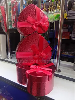 3 Piece Heart/Love Shaped Gift Box