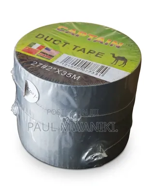 Heavy-Duty Duct Tape Aluminum Foil Tape Stock Available!