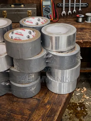 Heavy-Duty Duct Tape Aluminum Foil Tape Stock Available!