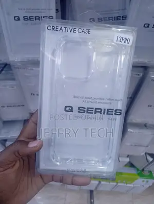 iPhone 13 Pro Transparent Protective Phone Cover