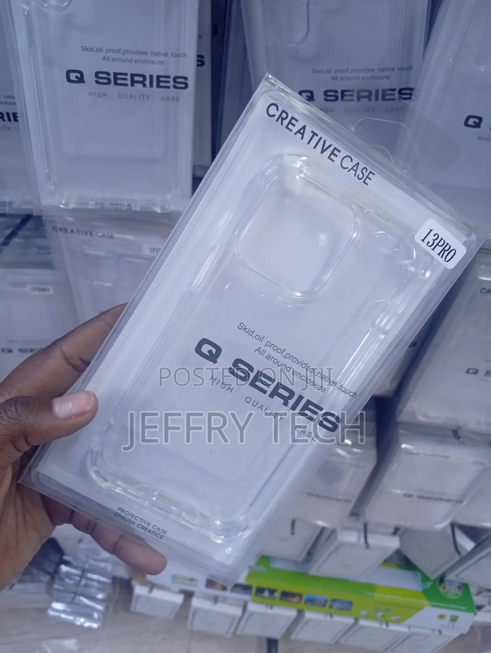 iPhone 13 Pro Transparent Protective Phone Cover