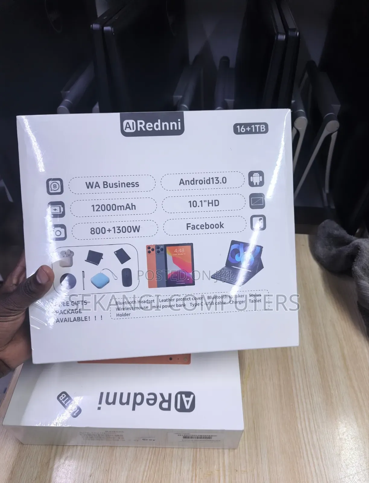 New Tablet 1 TB Gray