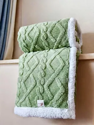 6*6 Heavy Sherpa Fleece/Throw Blanket-Sk