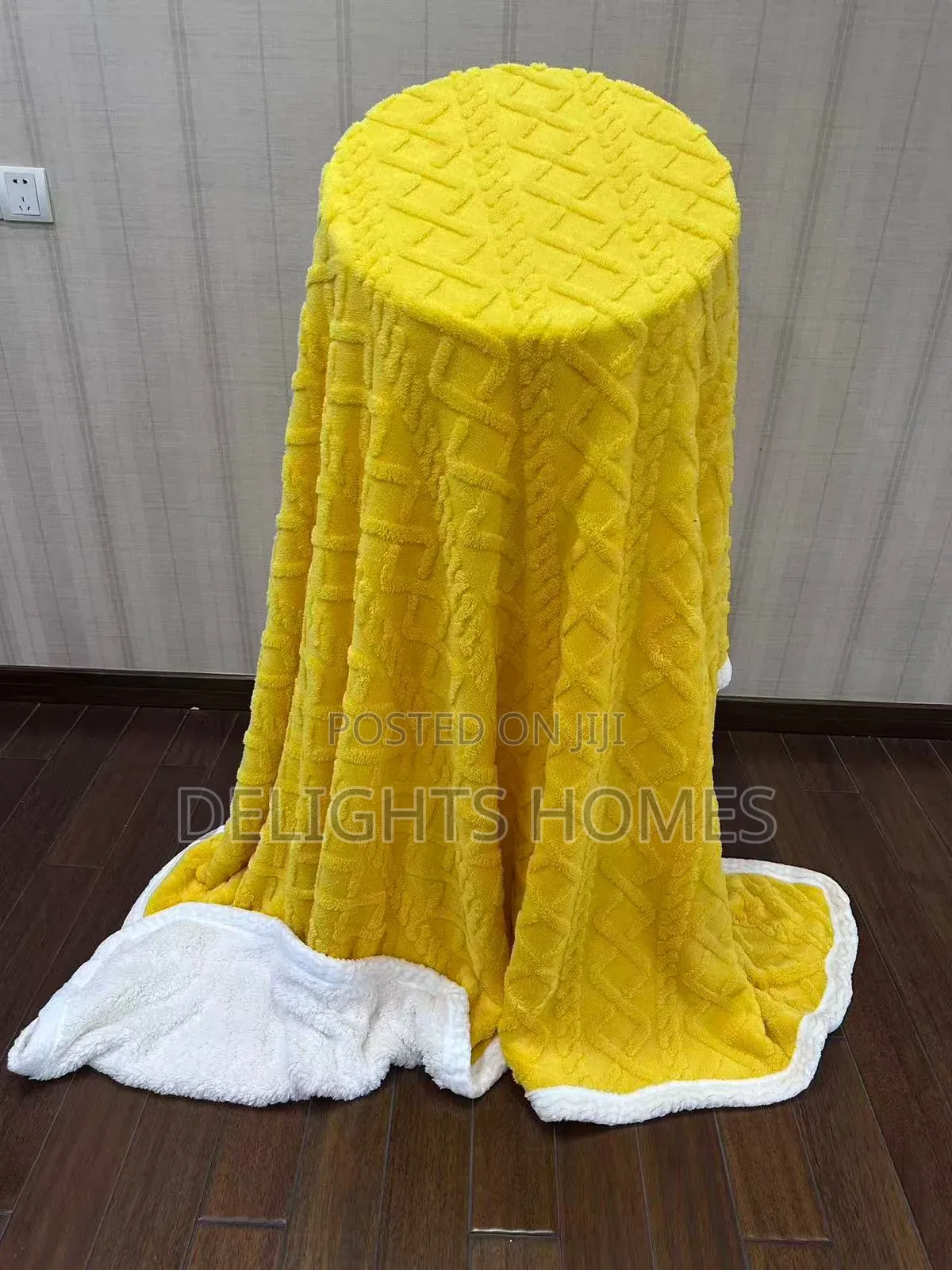 6*6 Heavy Sherpa Fleece/Throw Blanket-Sk