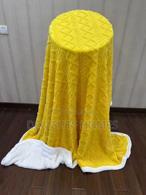 6*6 Heavy Sherpa Fleece/Throw Blanket-Sk