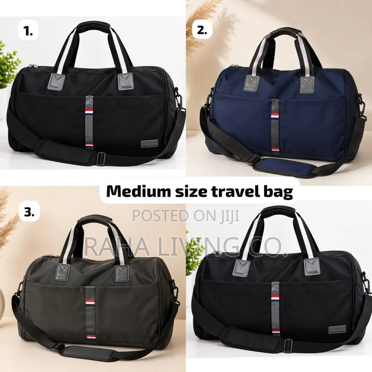 Medium Canvas Travel Bag | Overnight Weekend Duffel