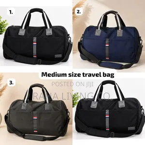 Medium Canvas Travel Bag | Overnight Weekend Duffel
