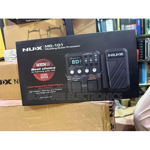 Nux NUX-MG-101 Modeling Guitar Processor Multi Effects Pedal