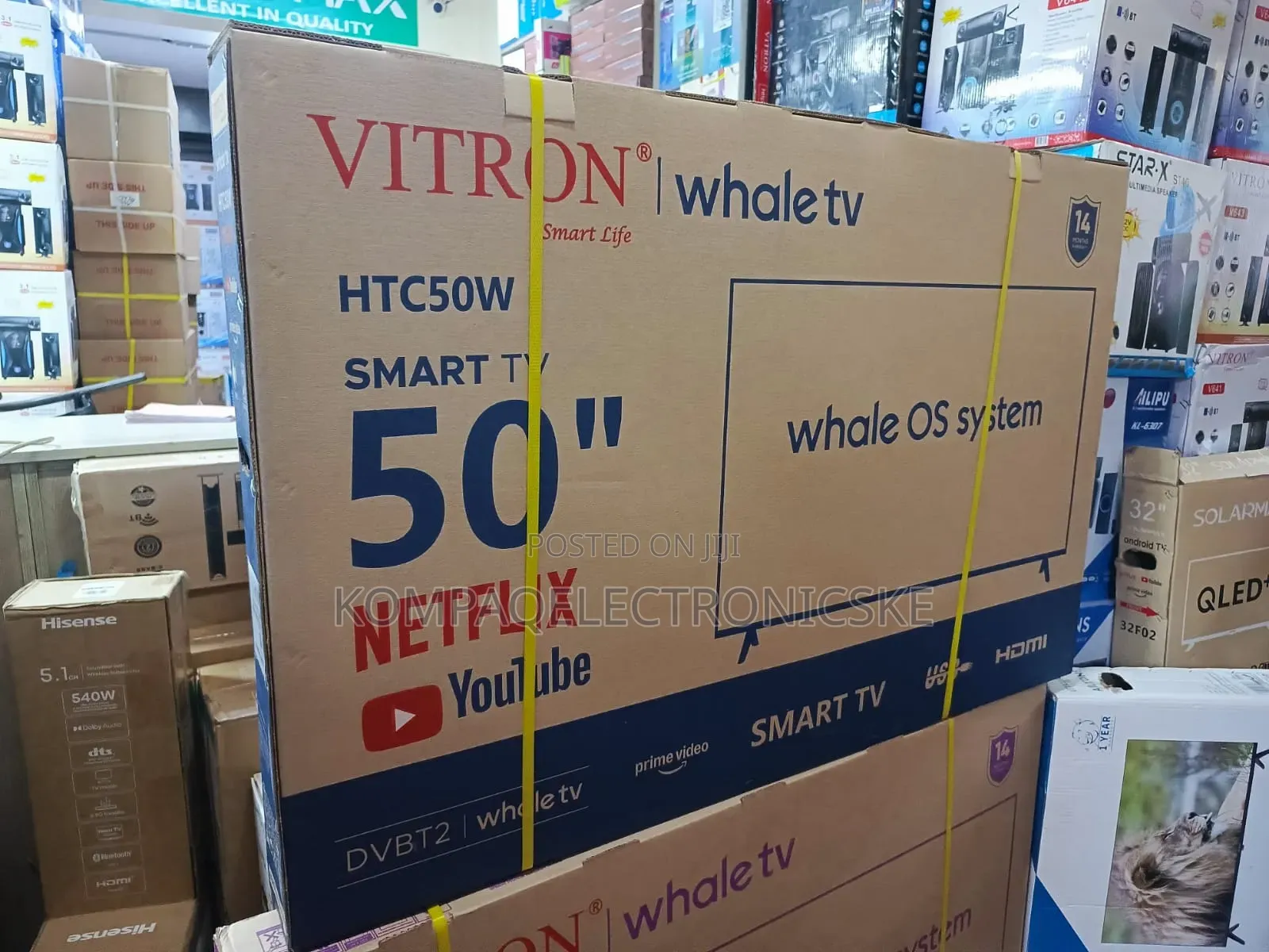 Vitron 50" Smart Whale Operating System TV