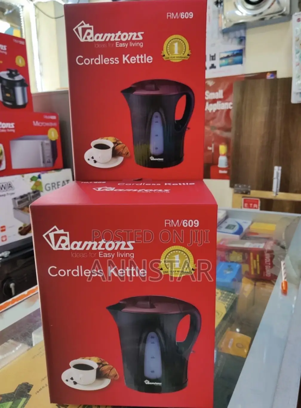 Ramtons Cordless Electric Kettle