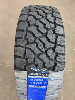 Lt 265 /60 R20 Fortune Tires (All Terrain) At2. Thailand.