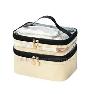 Double Layer PVC Cosmetic Bag