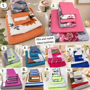 Multicoloured Bedsheets 7 by 8