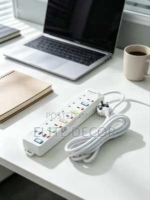 5-Way Extension Cable 5M With USB Ports – Multi Socket Power Extension