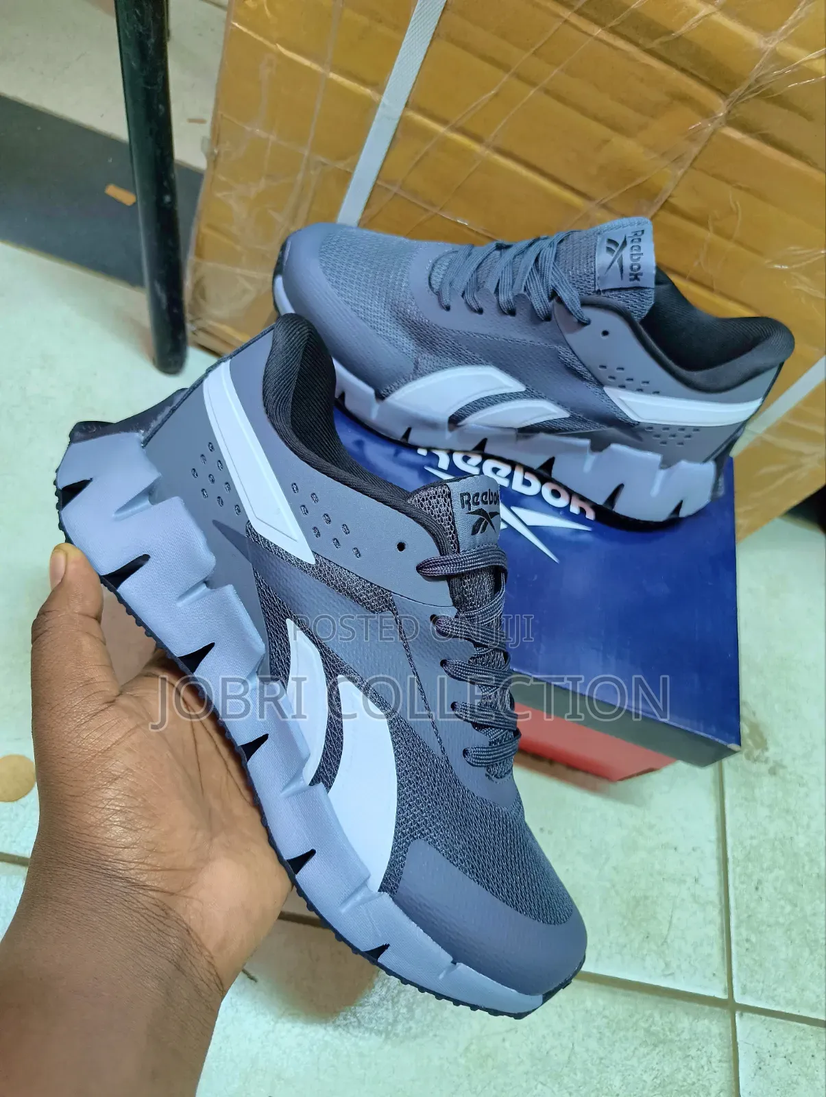 Reebok Zig Dynamica 2 Wolf Grey White Sneakers