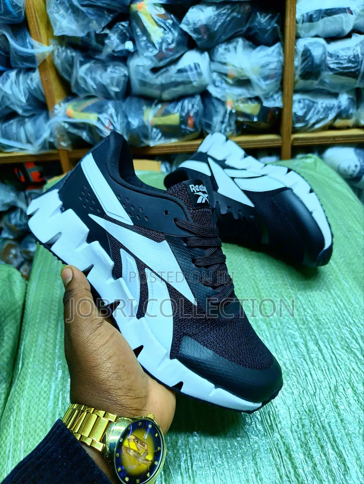 Reebok Zig Dynamica 2 'Black White Sneakers