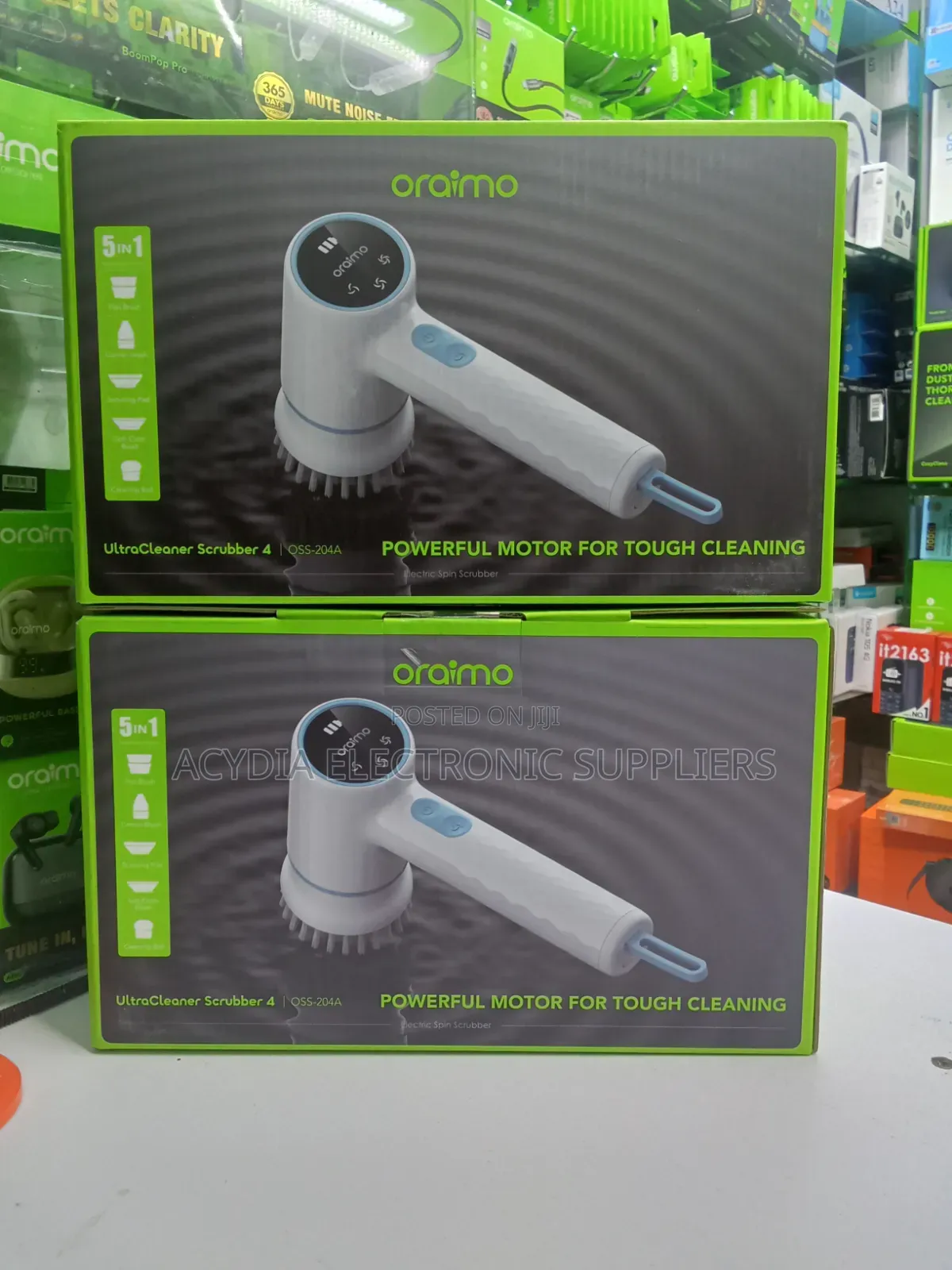 Oraimo UltrCleaner Scrubber 4 Electric Spin Scrubber