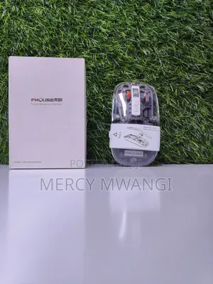 Future Mouse Transparent Wireless Bluetooth Rechargeable Mouse