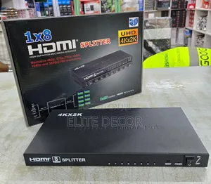 8-Way HDMI Splitter / UHD – 1 Input to 8 Outputs