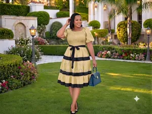 Elegant Puff Sleeve Dresses