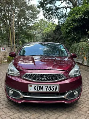 Mitsubishi Mirage 2019 Maroon