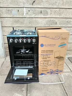 Glamstar 50×55 Standing Cooker 3G+1 Electric Plate With Electric Oven