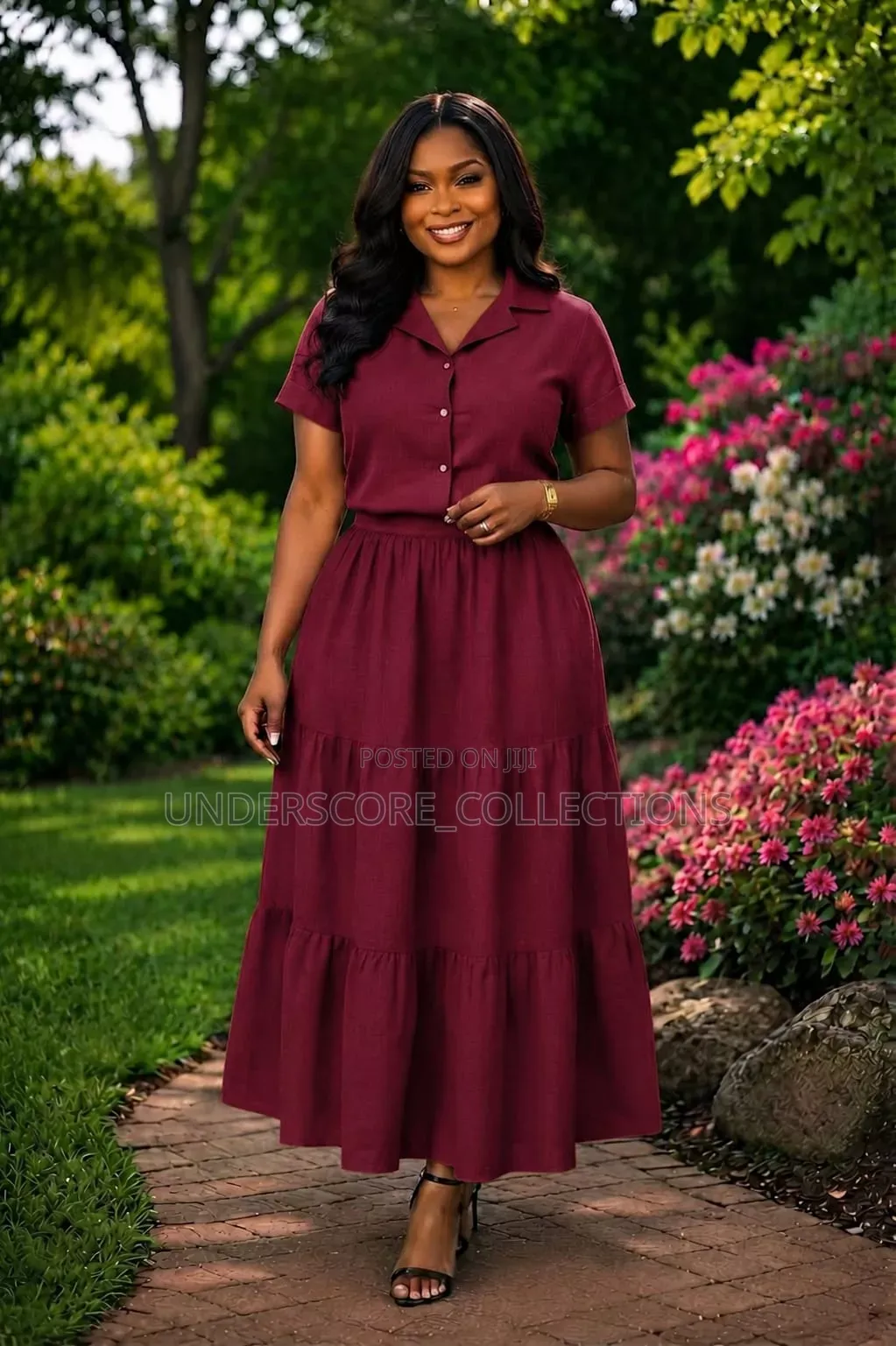 Tiered Maxi Dress