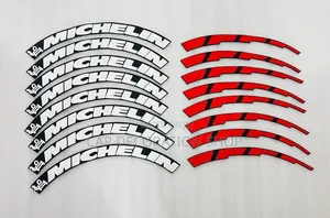 3D Michelin Tire Lettering Stickers Designed for Cars or Motorcycle