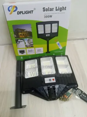 DPLIGHT 300W Solar Wall Light for Home and Farm